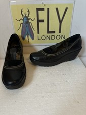 Fly London Slip On Black