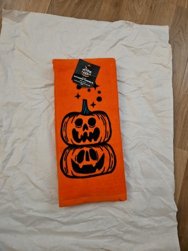 Halloween pumpkins tea towels - halloween,