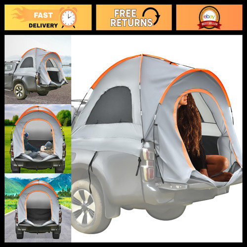 Portable truck bed tent - portable,