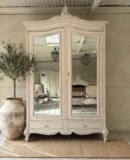 2x French Vintage Armoires