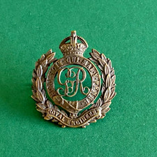 ROYAL ENGINEERS GV CAP BADGE