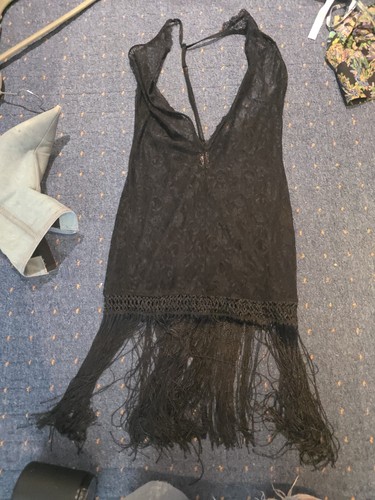 Ann summers black lacy night - ann,