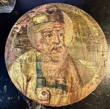 19th Century Russian Orthodox Icon Panel 