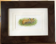 ORIGINAL (Not A print!) Framed