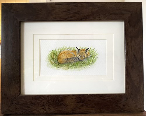 Original framed - original, (not