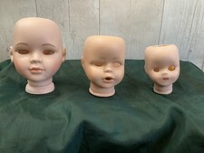 Vintage  Porcelain Doll Heads
