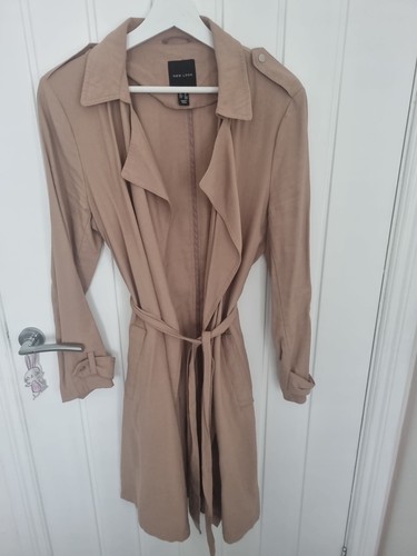 Women beige trench coat - women's,