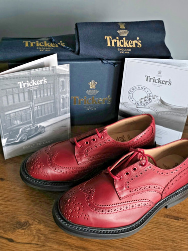 Tricker bourton red funchal - tricker's,