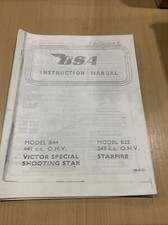 Bsa B44 B25 Instruction Manual