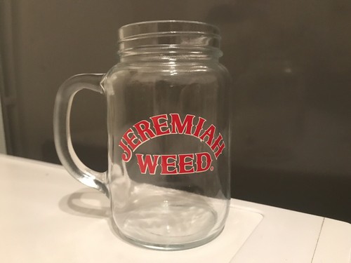 Jeremiah weed jar - jar, glasses