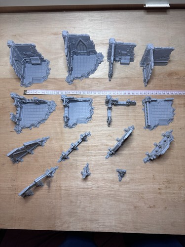 15x printed resin gothic - resin,