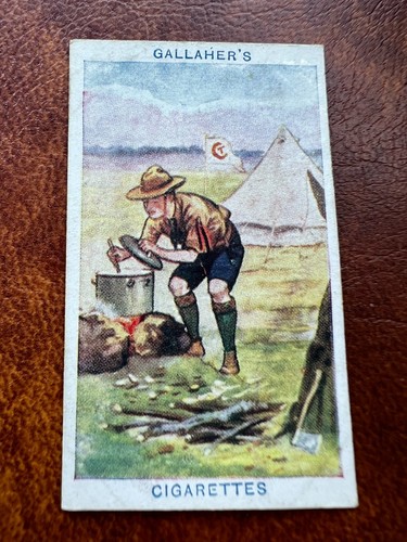 Gallaher cigarette card boy - cigarette,