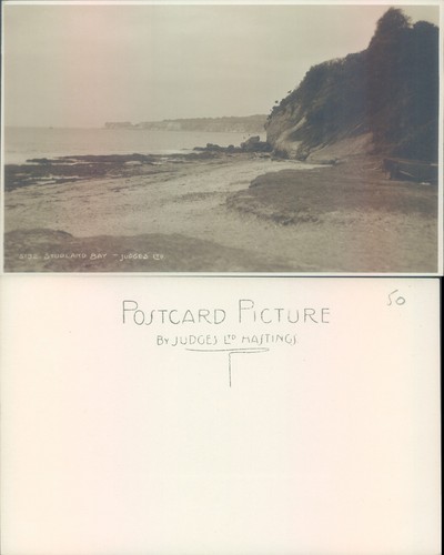 Studland bay coastline - bay, judges