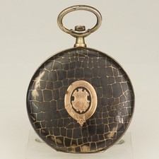 Niello Silver Pocket watch