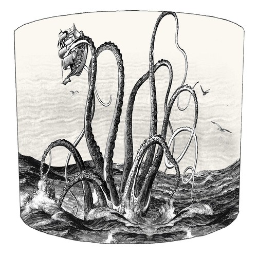 Kraken sea monster - kraken,