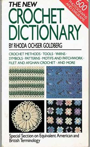New crochet dictionary - crochet,