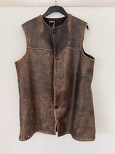 WW2 Period British Issue Leather Jerkin
