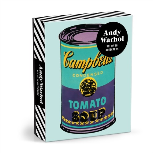 Warhol pop art notecard set - warhol,