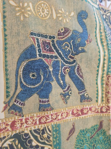 Remnant elephant print - elephant,