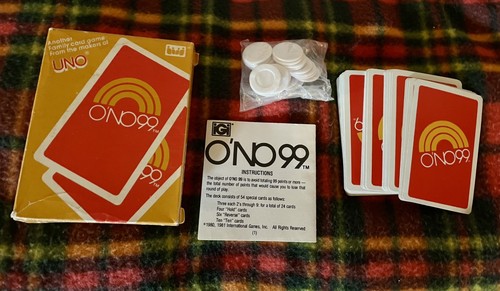 Vintage 99 card game - -, o'no