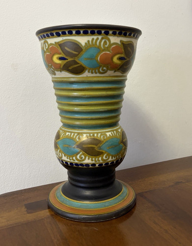 Vintage gouda pottery - gouda, vase