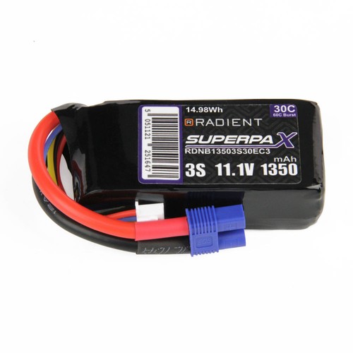 Radient 1350mah 1v 30c - 1350mah, 3s
