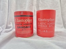 Vintage Elastoplast Tin Pair