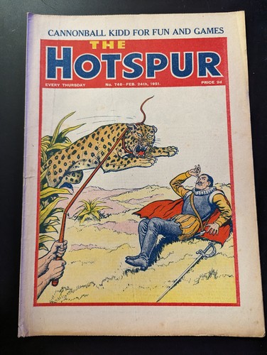Hotspur comic 746 february - hotspur,