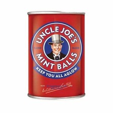 Uncle Joe's Mint Balls Gift Tin 120g - from Giant Bradley's Sweet Shop