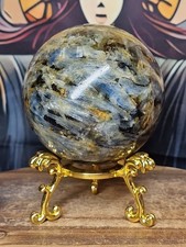 Stormy Blue Kyanite & Golden