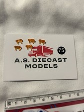 (CC) Corgi Modern Truck Orange