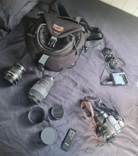 canon eos 550d with 3 lenses