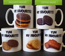 FAVOURITE BISCUIT NOVELTY COFFEE MUGS
