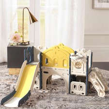 Large castle toddler slide - castle,