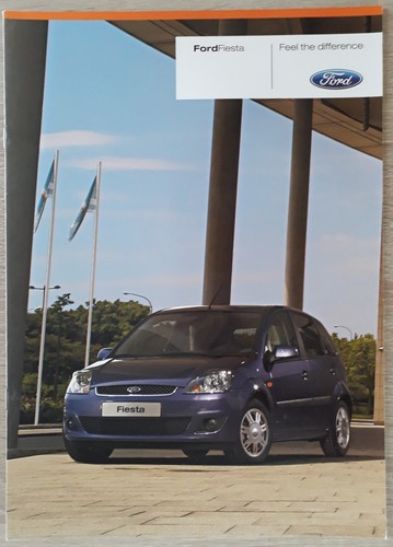 Ford fiesta range - ford, brochure