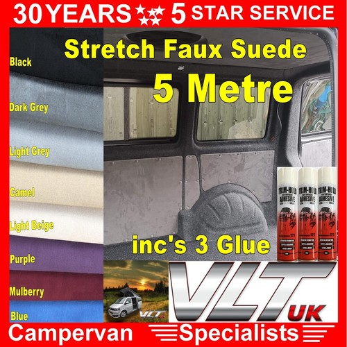 Stretch suede for - stretch,