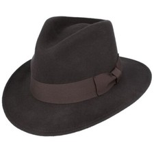 Fedora Hat 100% Wool Felt