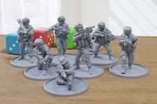 USMC Specialists - Modern Wargaming Miniatures For Tabletop RPG - 28mm / 32mm Sc