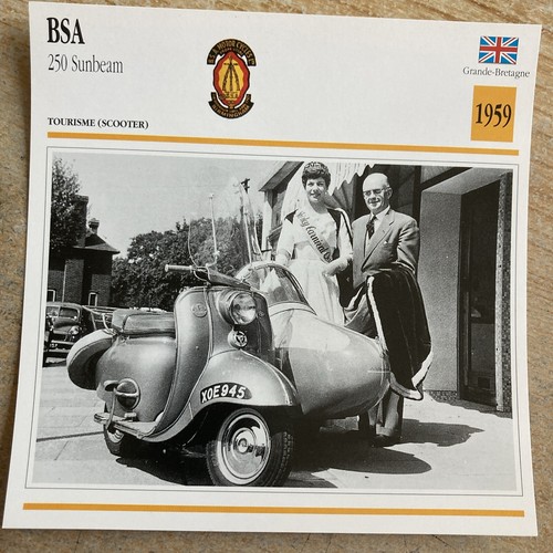 Bsa 250 sunbeam scooter - bsa,