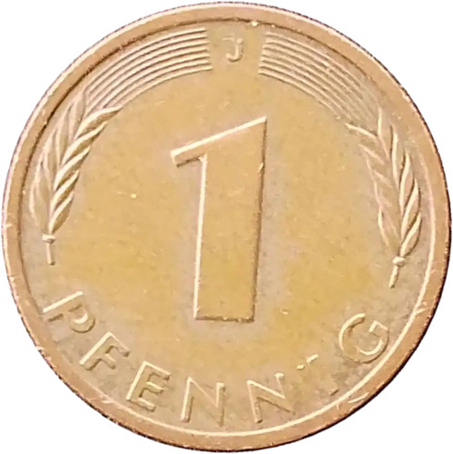 Germany pfennig coin - 1,