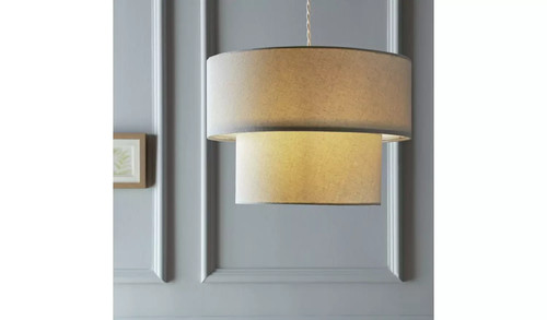 Habitat tier linen mix shade - linen,