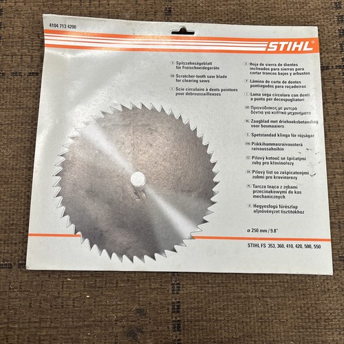 Stihl scratcher tooth saw - stihl, scratcher-tooth