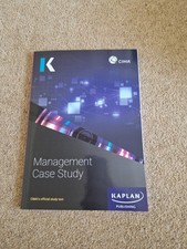 CIMA Management Case Study KAPLAN Study Text