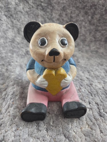 Vintage hand carved wooden - vintage,