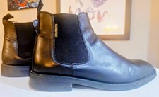 Men's Black Chelsea Boots Size 9 Russell & Bromley