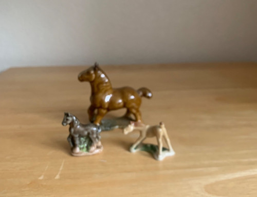 Wade whimsie horse set - horse,