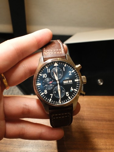 Iwc pilot chronograph - chronograph, men's