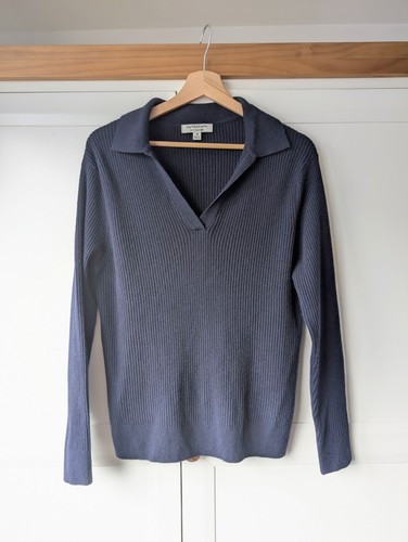 Autograph navy neck collared - autograph,
