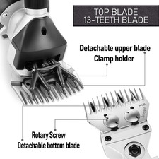 Livestock Electric Clipper,690W Professional Sheep Shearing Clippers, Pet Farm