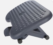 Adjustable Height Foot Rest Stool Ergonomic Portable Comfortable Under Desk